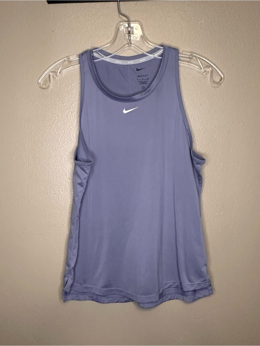 Nike Women's Dri-FIT Tank Top in Lavender Blue